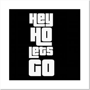 Hey ho lets go Posters and Art